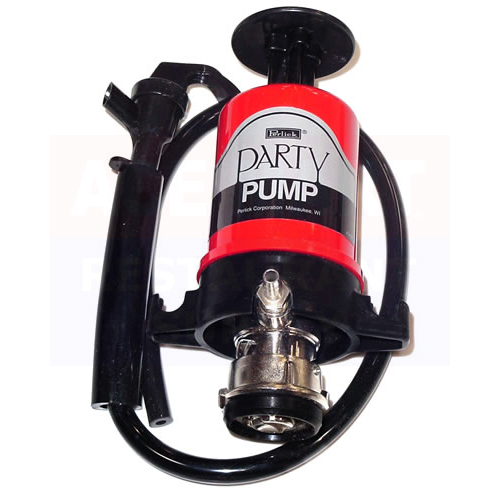 Red Party Keg Pump