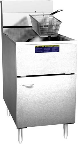 Pitco Frialator Inc. - 80 lb. Capacity Fryer w/ Stainless Steel Tank