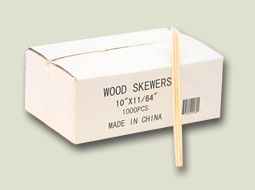 Skewers, Wood Heavy 10