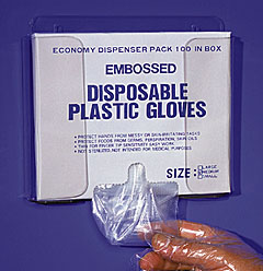 Royal Paper Products - Glove, Disposable, Polyethylene, Large