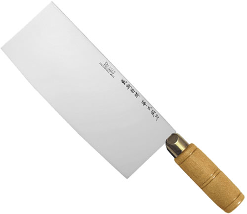 Knife, Cleaver, Chinese Chef, Wood Handle, 8