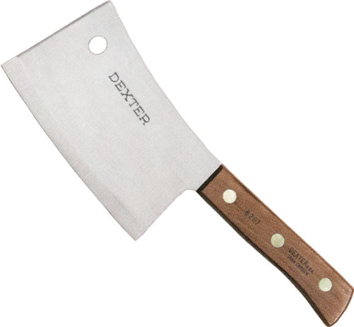 Dexter-Russell/Russell Harrington Cutlery Inc - Knife, Cleaver, General Purpose, Wood Handle, 7