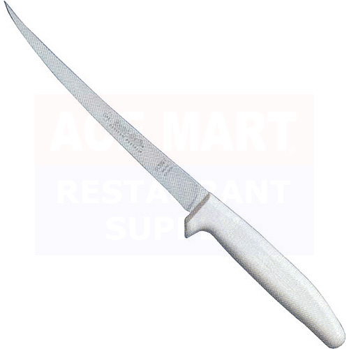 Knife, Fillet, Poly Handle, White, 7