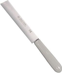Knife, Vegetable, Poly Handle, White, 6