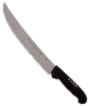 Knife, Cimeter, Soft Grip Handle, Black, 10