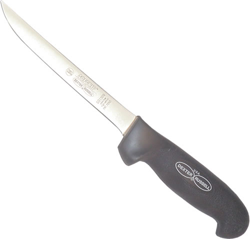 Knife, Boning, Soft Grip, Black, 6