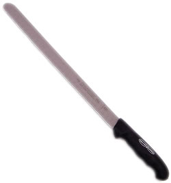 Knife, Slicer, Soft Grip Handle, Black, 12