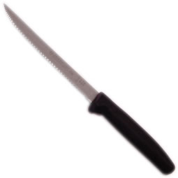 Knife, Utility, Soft Grip Handle, Black, 6