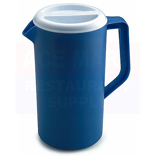 Economy 1 gal. Blue Polyethylene Pitcher