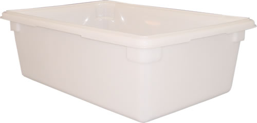 Food Box, Polyethylene, White, 18
