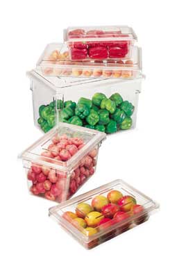 Newell Rubbermaid Inc. - Food Box, Polyethylene, White, 12