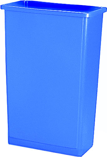 Newell Rubbermaid Inc. - Waste Container, Slim Jim Blue 23 gal.
