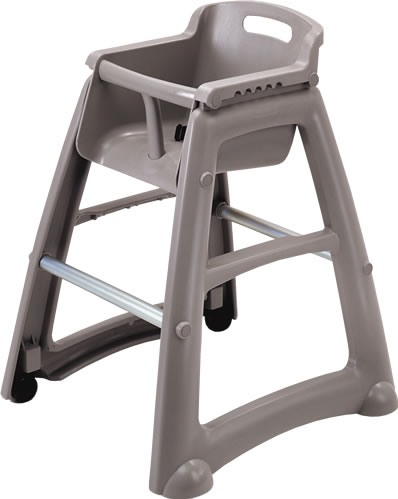 Newell Rubbermaid Inc. - High Chair, Plastic, Platinum