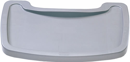 High Chair Tray, Plastic, Platinum