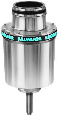 Garbage Disposal, 2hp, 3 Phase, 208/230v