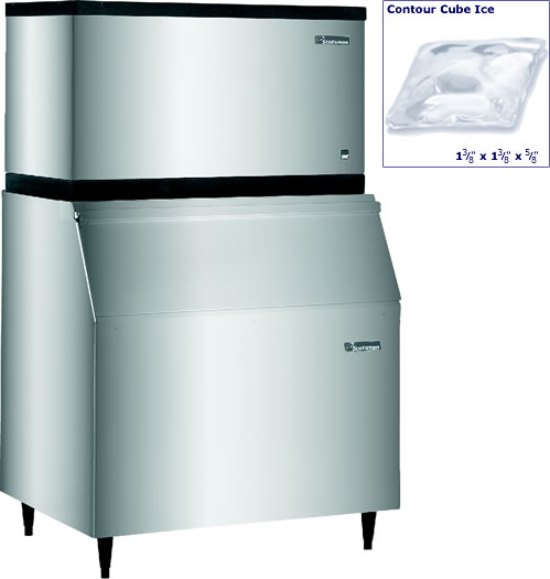 Scotsman - Ice Machine, Cube, Modular, 1150 lb. Maker w/740 lb. Bin, 208-230v