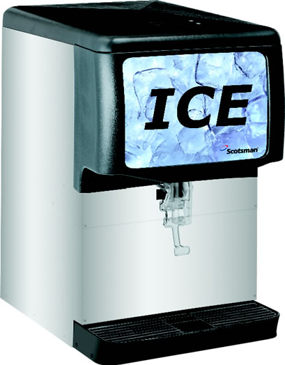 Scotsman - Ice Dispenser, Countertop, 150 lb. Capacity, 115v