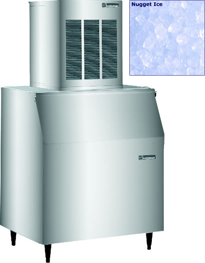 Scotsman - Ice Machine, Nugget, Modular, 520 lb. Maker w/580 lb. Bin, 115v