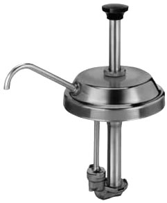 Condiment Pump, Stainless, #10 Can Size
