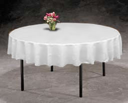 Snap Drape Inc. - Tablecloth, White Round 90