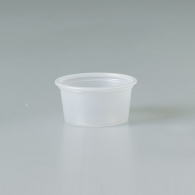 3/4 oz. Clear Plastic Souffle Cup