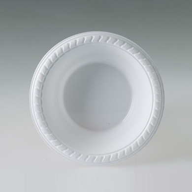 12 oz White Disposable Plastic Bowl
