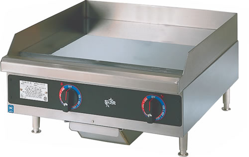 Griddle, Countertop, Electric, 3/4 Plate, 208/240v., 24