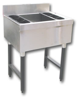 Supreme Metal - Cocktail Unit, Stainless, 24
