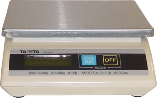 Tanita Corp. of America - Scale, Digital, Compact, 11 lb