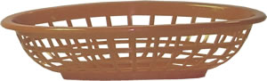 Brown Small Oval Basket