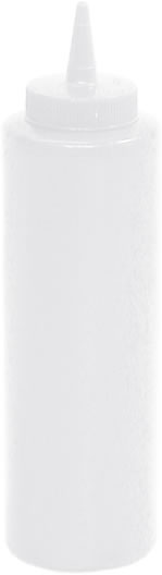 Tablecraft Products Co. - Squeeze Bottle, Clear 12 oz