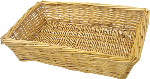 Bread Basket, Medium Rectangle, Willow