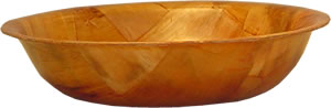 Tablecraft Products Co. - Bowl, Salad, Woven Wood, 8
