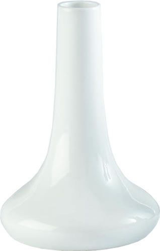 Tablecraft Products Co. - Vase, Ceramic White 5-3/4