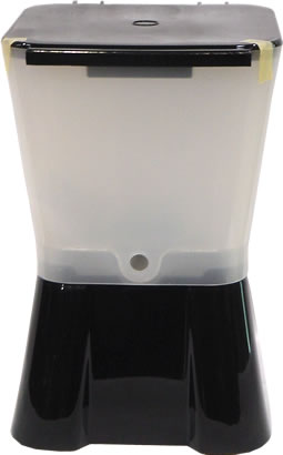 Beverage Dispenser, Iced Tea, Black, 3 gal