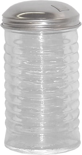 Tablecraft Products Co. - Pourer, Sugar, Glass, Bee Hive Design, 12 oz