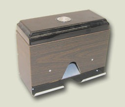 Straw Dispenser, Small Brown