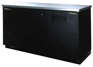 True Manufacturing Inc. - Cooler, Back Bar, 2 Door