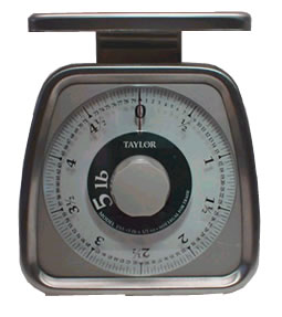 Taylor Precision Products - Scale, w/Rotating Dial 5 lb x 1/2 oz