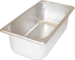 Steamtable Pan, Third Size Stainless 4