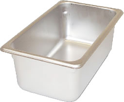 Steamtable Pan, Fourth Size Stainless 4