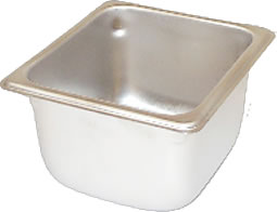 Steamtable Pan, Sixth Size Stainless 4