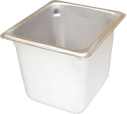 Steamtable Pan, Sixth Size Stainless 6