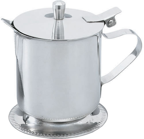 Vollrath Co. - Creamer, Hinged Top, Stainless, 5 oz