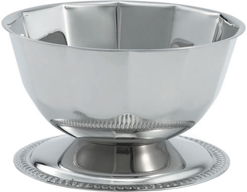 Supreme Bowl, Paneled, Stainless, 16 oz