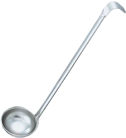 Ladle, Solid, Stainless, 1 oz