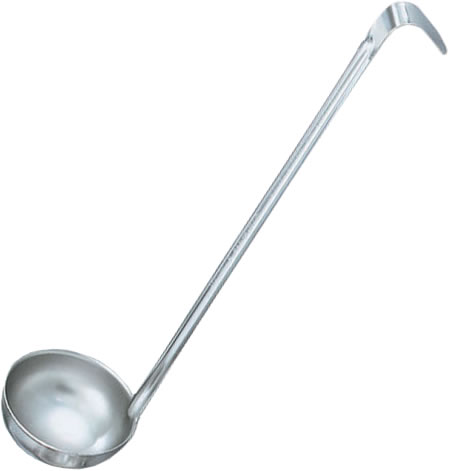 Ladle, Solid, Stainless, 3 oz