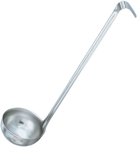 Ladle, Solid, Stainless, 4 oz