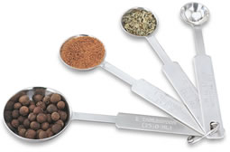 Vollrath Co. - Measuring Spoon Set, 4 Piece, Stainless