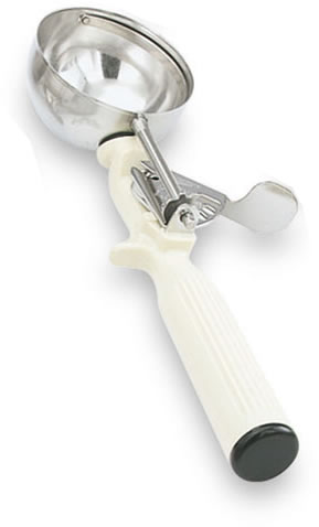 Disher, #10 Size, Ivory, 3-1/4 oz